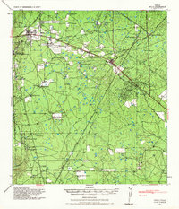 Bruni 1939 topographic map preview