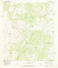 Brushy Draw 1970 topographic map thumbnail