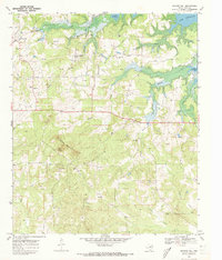 Bryans Mill 1969 topographic map thumbnail