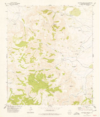 Buckhorn Mountain 1978 topographic map thumbnail
