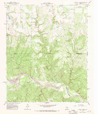 Buckle L Ranch 1967 topographic map thumbnail