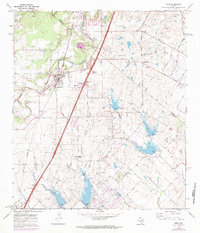 Buda 1968 topographic map thumbnail