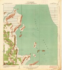Buena Vista 1935 topographic map thumbnail