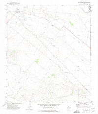Buena Vista NE 1972 topographic map thumbnail