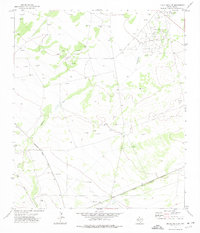 Buena Vista SW 1972 topographic map thumbnail