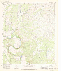 Buffalo Bluff 1967 topographic map thumbnail