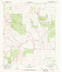 Buffalo Creek 1968 topographic map thumbnail