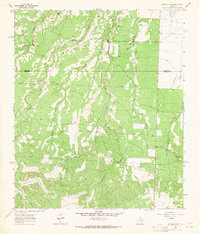 Buffalo Draw 1963 topographic map thumbnail