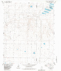 Buffalo Lake SW 1984 topographic map thumbnail