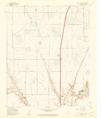 Buffalo Stadium 1960 topographic map thumbnail
