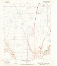 Buffalo Stadium 1960 topographic map thumbnail