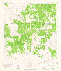 Buffalo Well NW 1963 topographic map thumbnail