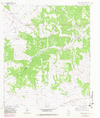 Buffalo Well NW 1963 topographic map thumbnail