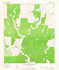 Buffalo Well SE 1963 topographic map thumbnail
