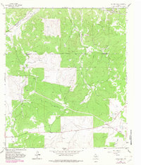 Buffalo Well 1963 topographic map thumbnail