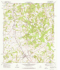 Bullard 1973 topographic map thumbnail