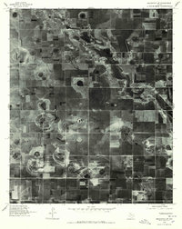 Abernathy SW 1976 topographic map thumbnail