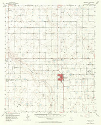 Abernathy 1957 topographic map thumbnail