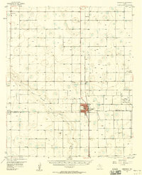Abernathy 1957 topographic map thumbnail