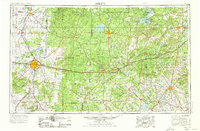 Abilene 1954 topographic map thumbnail