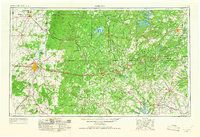 Abilene 1954 topographic map thumbnail