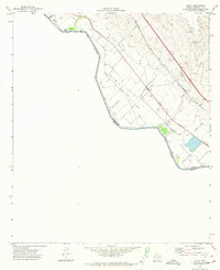 Acala 1972 topographic map thumbnail