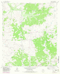 Adams NW 1963 topographic map thumbnail