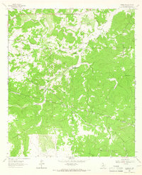 Adams SW 1963 topographic map thumbnail