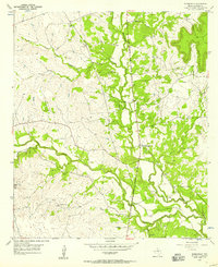 Adamsville 1954 topographic map thumbnail
