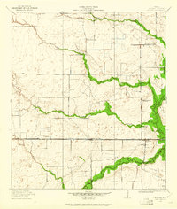 Addicks 1915 topographic map thumbnail