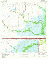 Addicks 1970 topographic map thumbnail