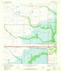 Addicks 1970 topographic map thumbnail