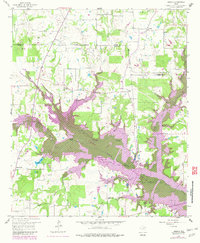 Arbala 1958 topographic map thumbnail