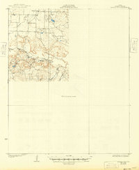 Archer City topographic map thumbnail