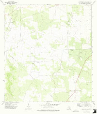Armstrong Ranch 1972 topographic map thumbnail