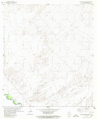 Arroyo Melado 1980 topographic map thumbnail