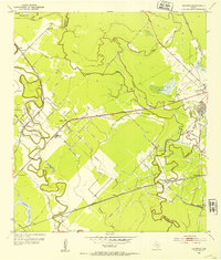 Ashwood 1952 topographic map thumbnail