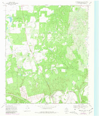 Aspermont Lake 1969 topographic map thumbnail