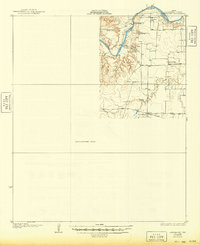 Aspermont 1931 topographic map thumbnail