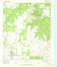 Aspermont 1968 topographic map thumbnail