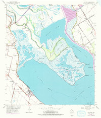 Austwell 1952 topographic map preview