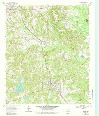 Avinger 1962 topographic map thumbnail