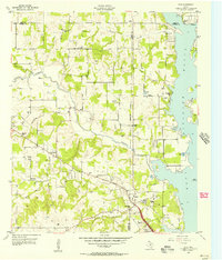Azle 1955 topographic map thumbnail