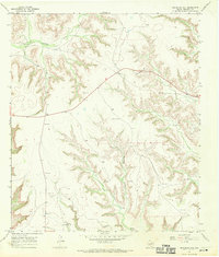 Bachelor Hill 1967 topographic map thumbnail