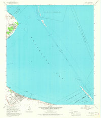 Bacliff 1956 topographic map preview