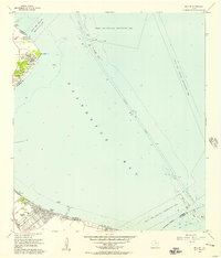 Bacliff 1956 topographic map thumbnail