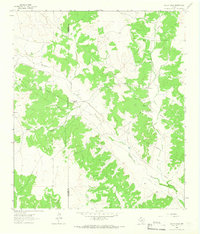 Bailey Draw 1964 topographic map thumbnail