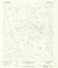 Baird Lake 1968 topographic map thumbnail