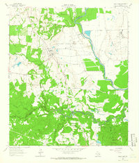 Baker Lake 1962 topographic map thumbnail