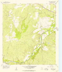Baker Spring 1955 topographic map thumbnail